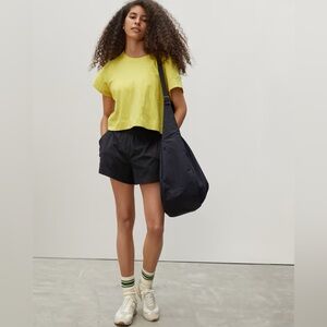 Everlane Retro Jersey Shorts Black
